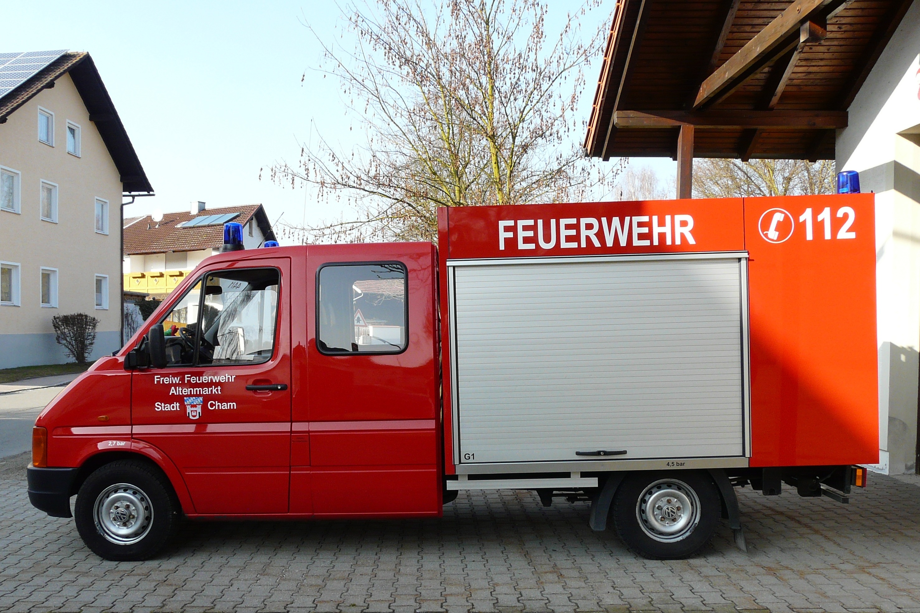Tragkraftspritzenfahrzeug TSF