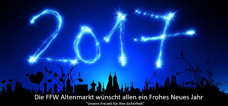 FFW Altenmarkt Silvester Frohes Neues Jahr 2017