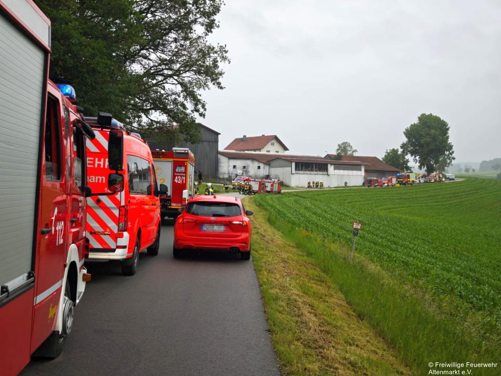 Einsatz 26 2026 Brand Heustadl Reishof