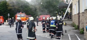 Einsatzübung Atemschutz Stadthalle