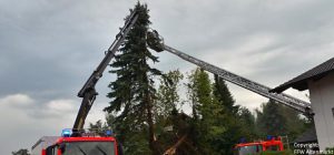 Einsatz 32 2016 Baum droht zu fallen
