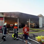 Einsatz 29 2018 LKW-Brand Recyclingbetrieb Obertraubenbach_2
