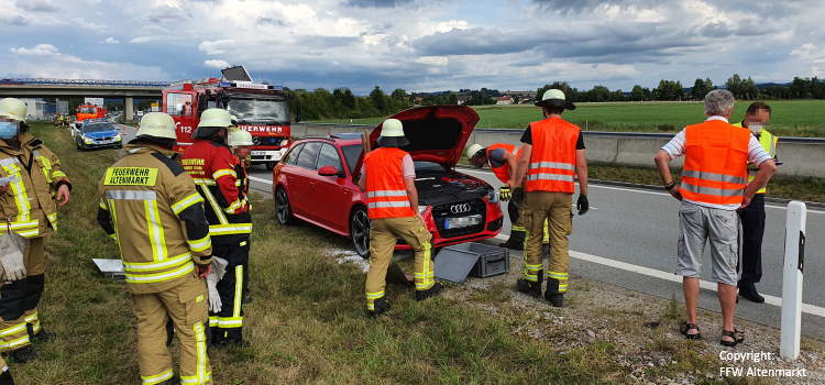 Einsatz 34 2020 Ölspur B85 Beitragsbild