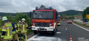 Einsatz 20 2021 Ölspur B85 Motor-Getriebeschaden Beitragsbild
