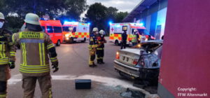 Einsatz 21 2021 Verkehrsunfall Parkplatz Rodinger Straße Beitragsbild