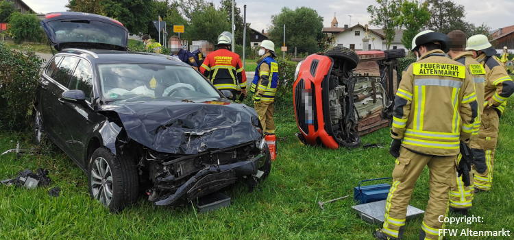Einsatz 31 2021 Verkehrsunfall Scharlau Beitragsbild