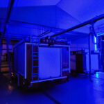 LF und TST im neuen Gerätehaus mit Effektbeleuchtung von innen_1