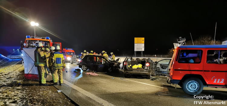 Einsatz 38 2022 Verkehrsunfall B85 Beitragsbild