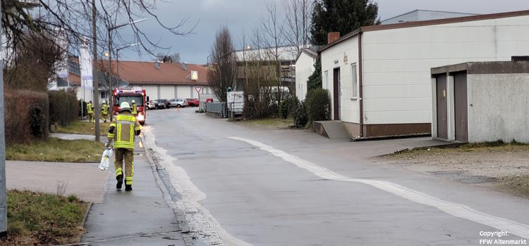 Einsatz 03 2023 Ölspur Cham-Süd Beitragsbild