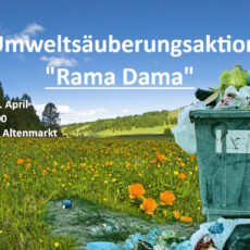 Umweltsäuberungsaktion Rama Dama 2023 in und um Altenmarkt