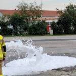 Übung Brandbekämpfung Schaum und HiCafs (5)