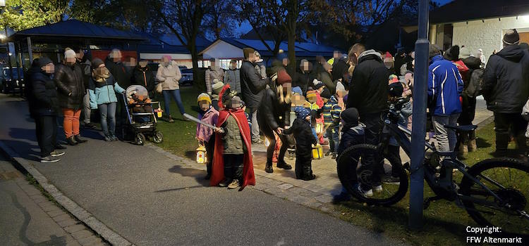 Martinsumzug 2024 Kindergarten Altenmarkt