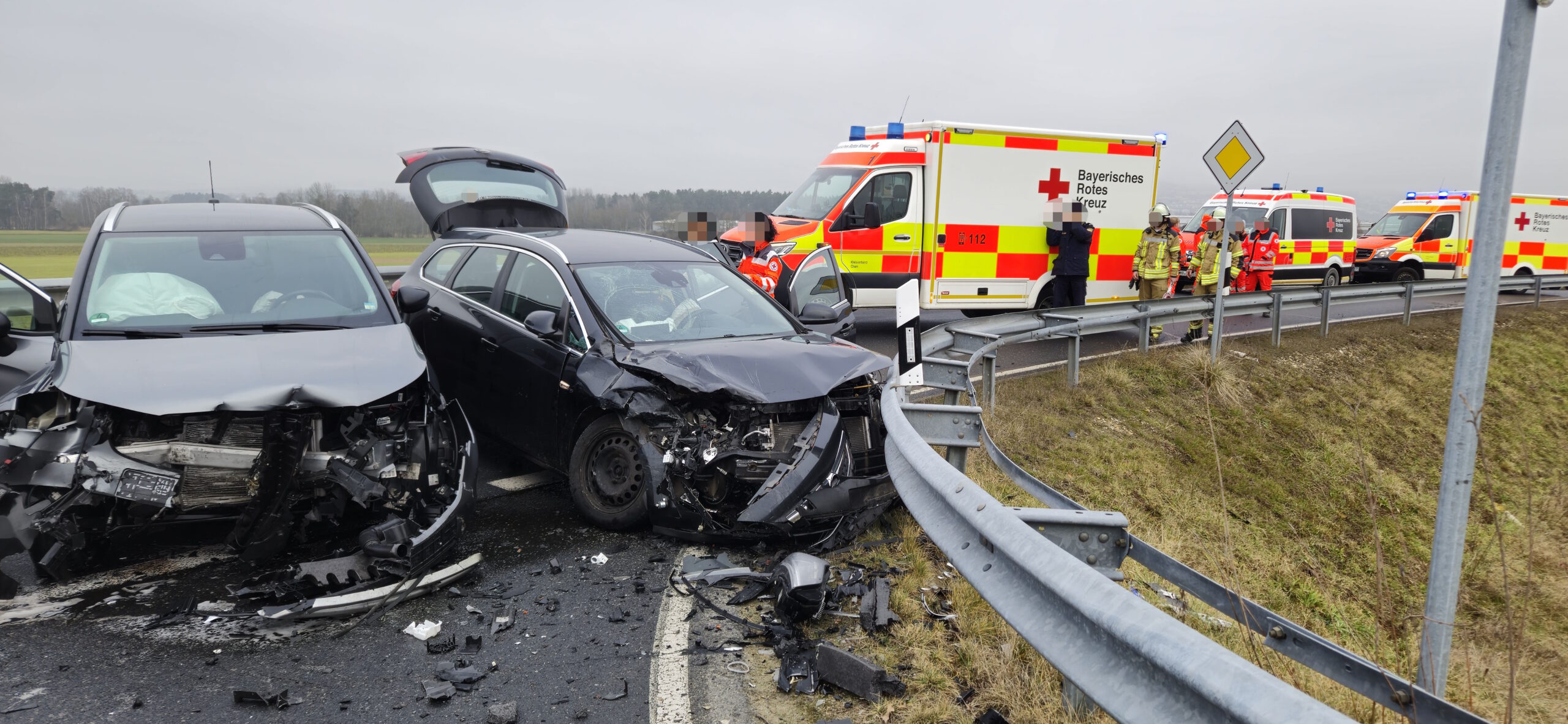 Einsatz 48 2024 Unfall Ried am Pfahl (1)