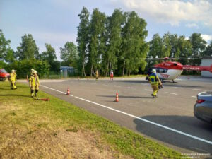 Einsatz 12 2025 Betriebsunfall Arm eingeklemmt (1)