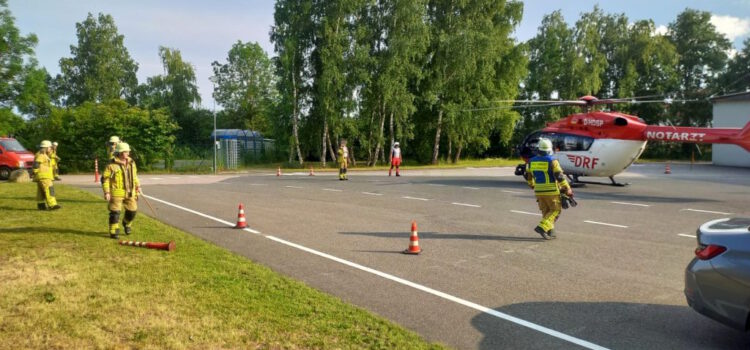 Einsatz 12 2025 Betriebsunfall Arm eingeklemmt (1)