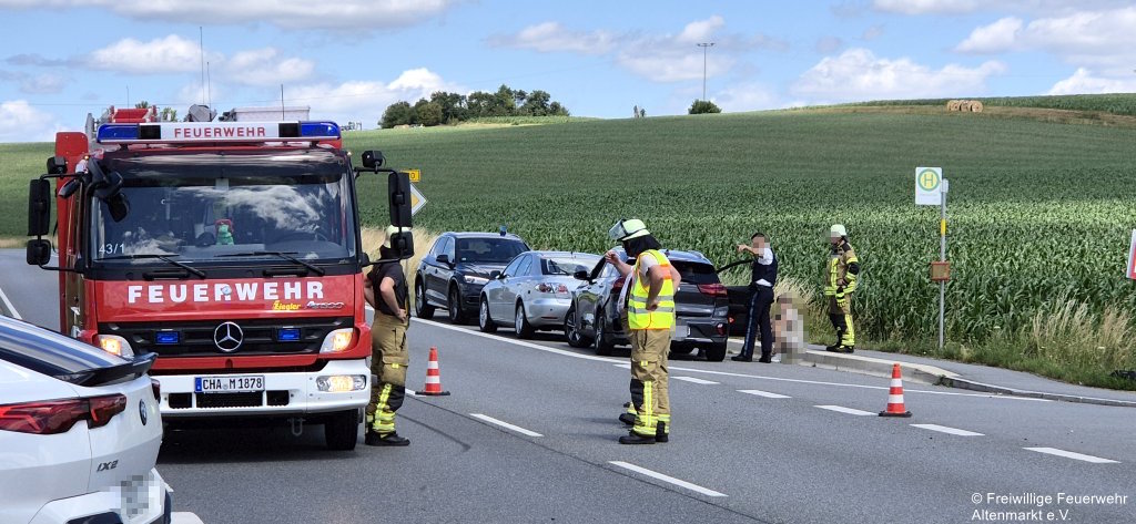 Einsatz 16 2025 Verkehrsunfall B20 (1)