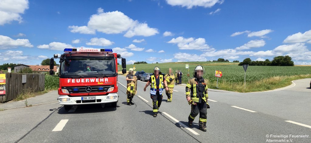 Einsatz 16 2025 Verkehrsunfall B20 (5)