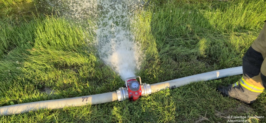 Druckbegrenzungsventil im Einsatz