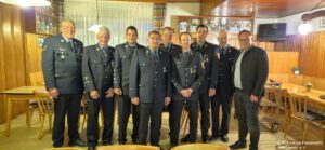 Ehrungen für 25 und 50 Jahre aktive Dienstzeit bei der Freiwilligen Feuerwehr Altenmarkt