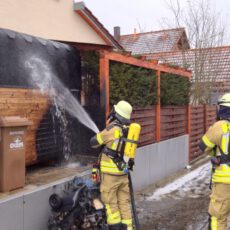 Einsatz 05 / 2026 Brand Tonne Haidhäuser Einsatz 05 2026 Brand Tonne Haidhäuser