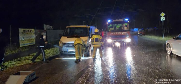 Einsatz 07 / 2026 Ölspur Cham-Süd
