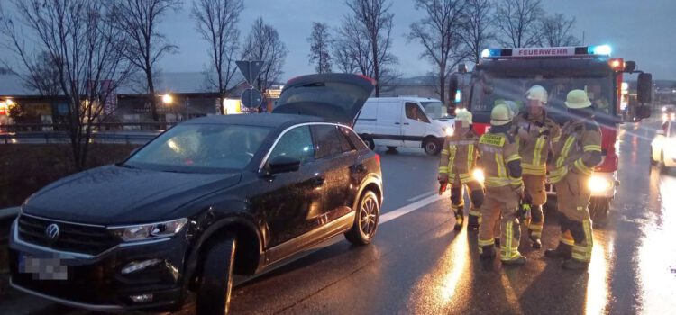 Einsatz 08 / 2026 Verkehrsunfall Kreisverkehr Cham-Süd