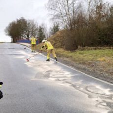 Einsatz 09 / 2026 Ölspur in Altenmarkt Einsatz 09 2026 Ölspur in Altenmarkt (1)
