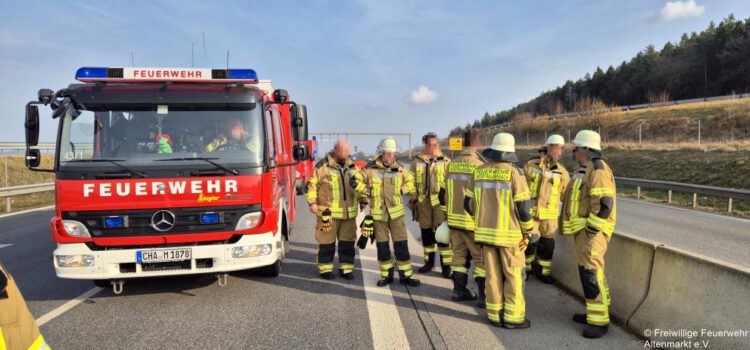 Einsatz 11 2026 Verkehrsunfall B85 Wetterfeld