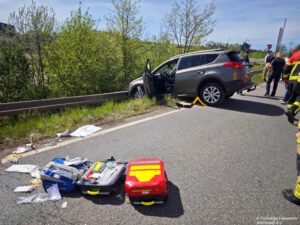 Einsatz 15 2026 Verkehrsunfall Cham-Süd (1)