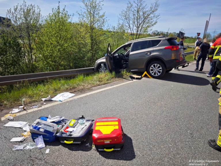 Einsatz 15 2026 Verkehrsunfall Cham-Süd (1)