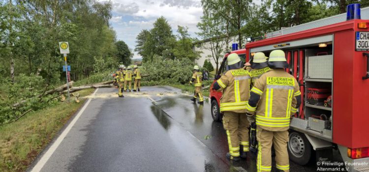 Einsatz 21 und 22 / 2026 Unwetter Einsatz 21 und 22 2026 Unwetter (3) Chammünster