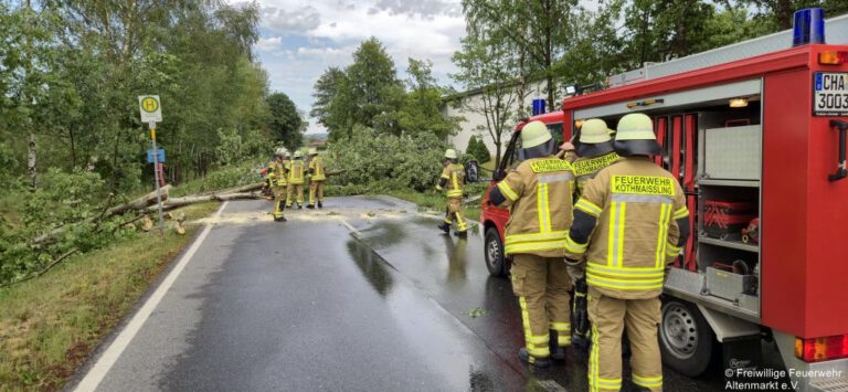Einsatz 21 und 22 2026 Unwetter (3) Chammünster