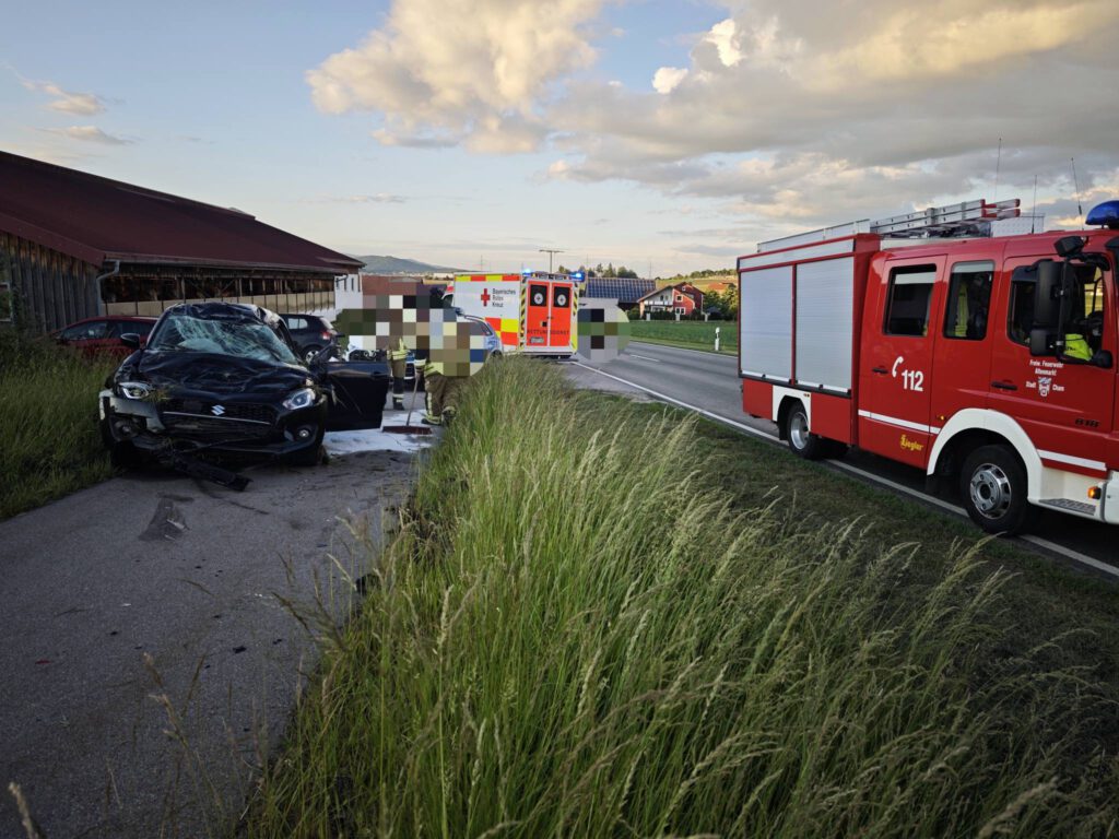 Einsatz 25 / 2026 Verkehrsunfall in Scharlau 2