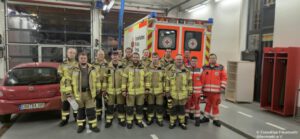 Übung Erste Hilfe mit BRK 2026 (1) Gruppenbild